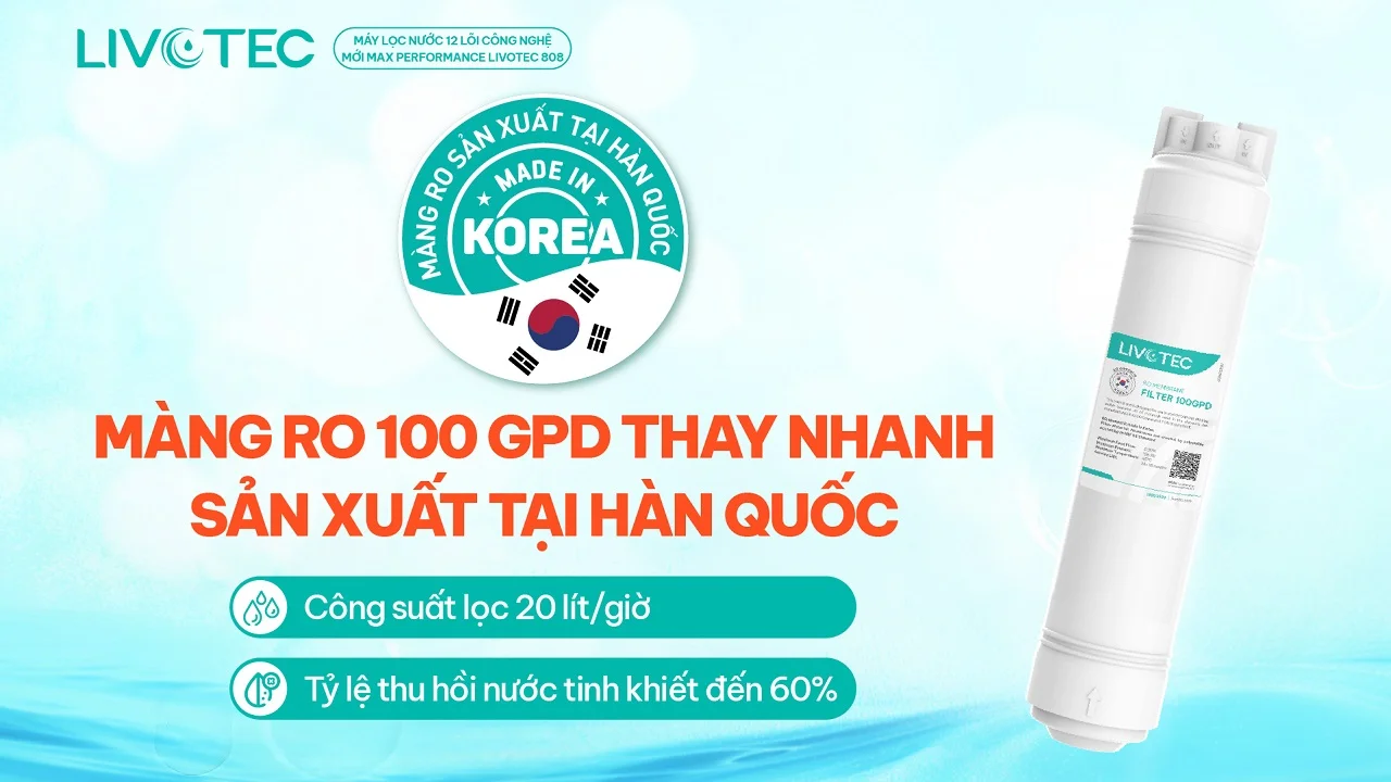 Máy lọc nước Livotec 808