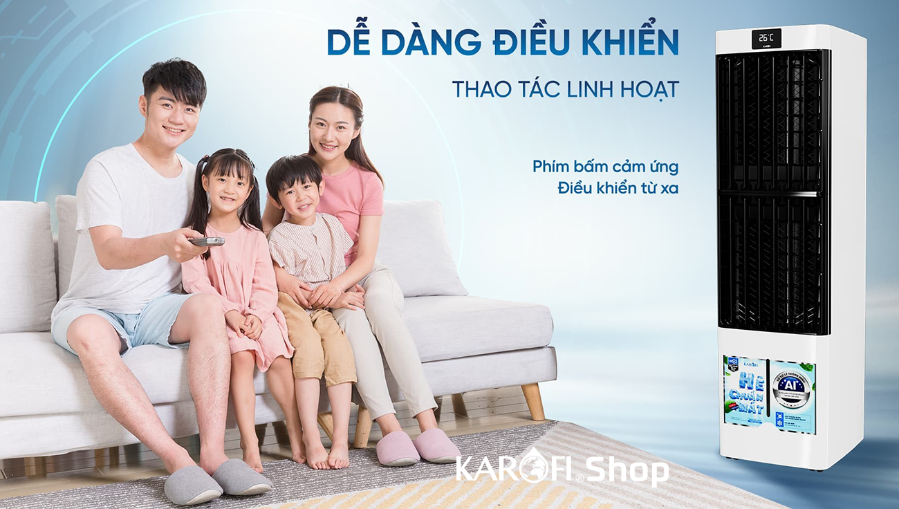 Quạt điều hòa Karofi KAC-H132R