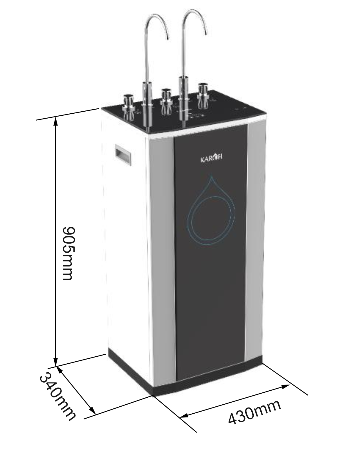 Thông số kỹ thuật máy lọc nước Karofi KAD-D50