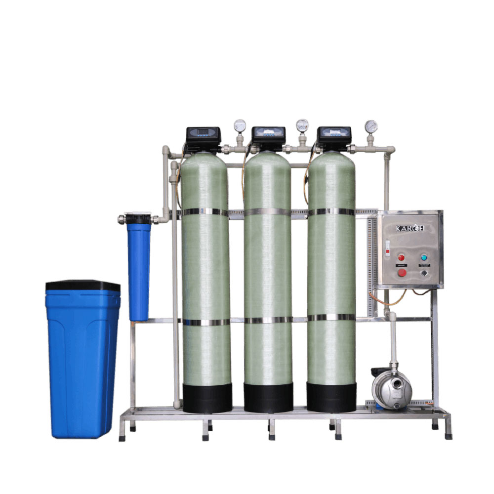 Máy lọc nước đầu nguồn Karofi KTF-333C sử dụng cột FRP, công nghệ tiên tiến.